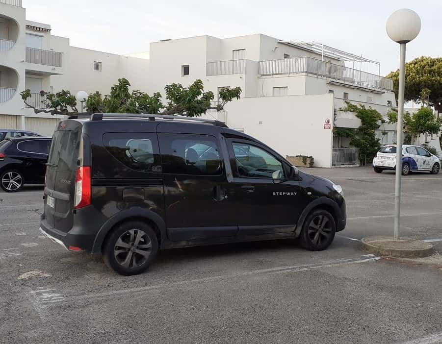 place de parking réservée